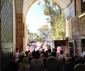 73. Al Masjid Al Aqsa - Walking to the Sanctuary on Jummah in Ramadan